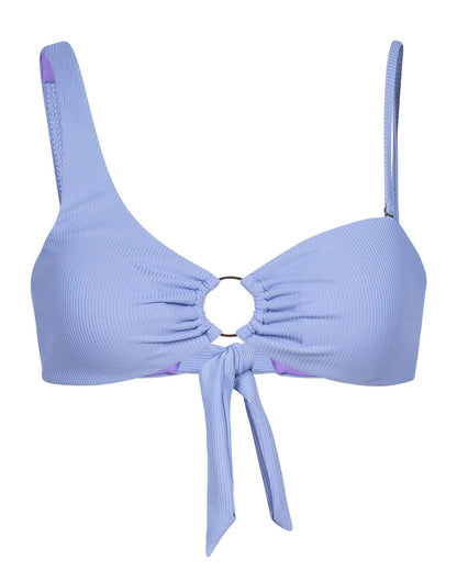 Austria bikini top - Purple rib
