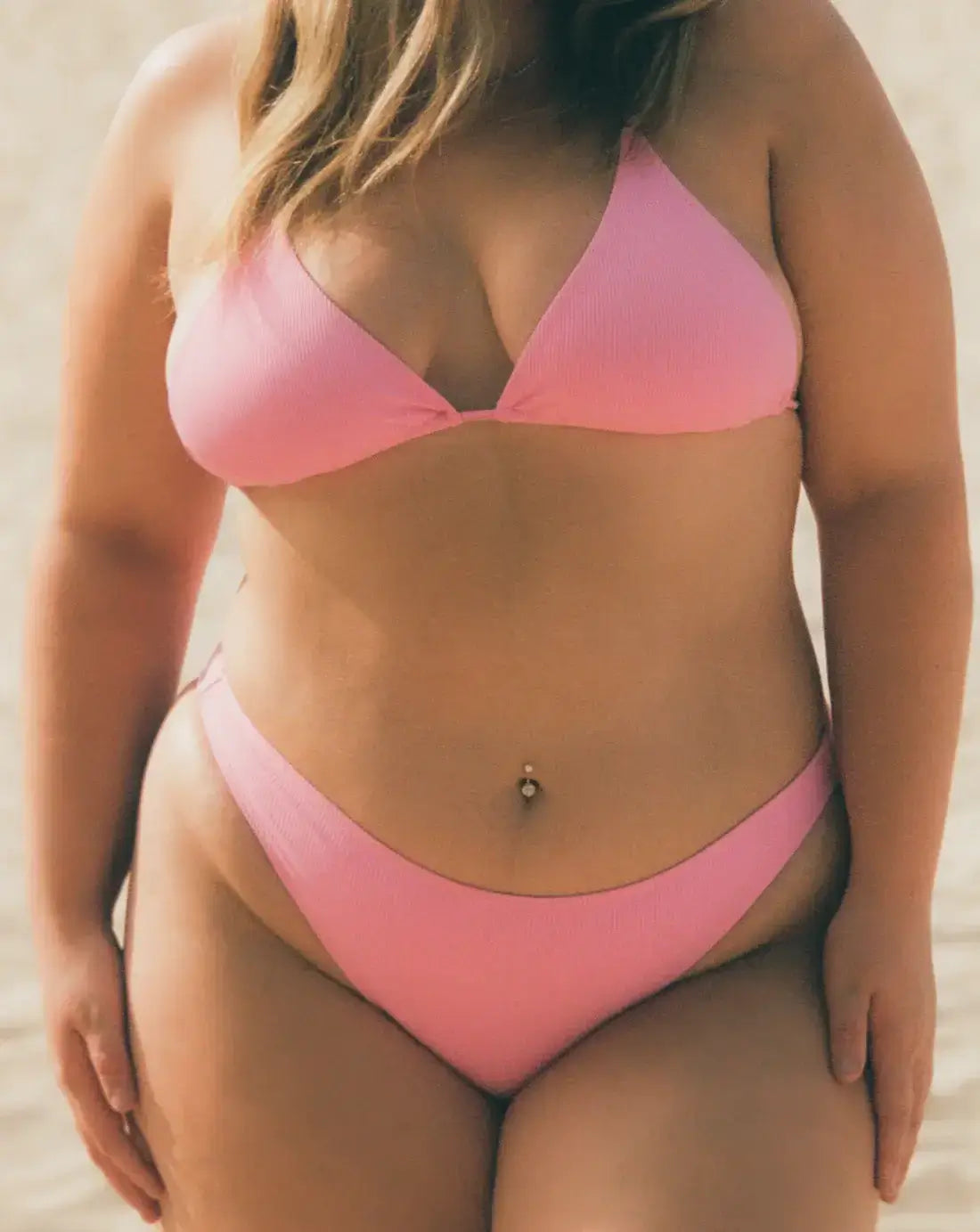 Jade bikini bottom underwear - Pink rib