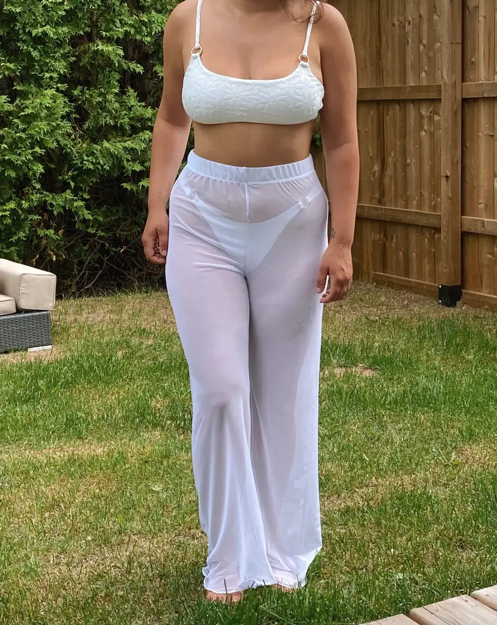 Pantalon Scarlett - Blanc