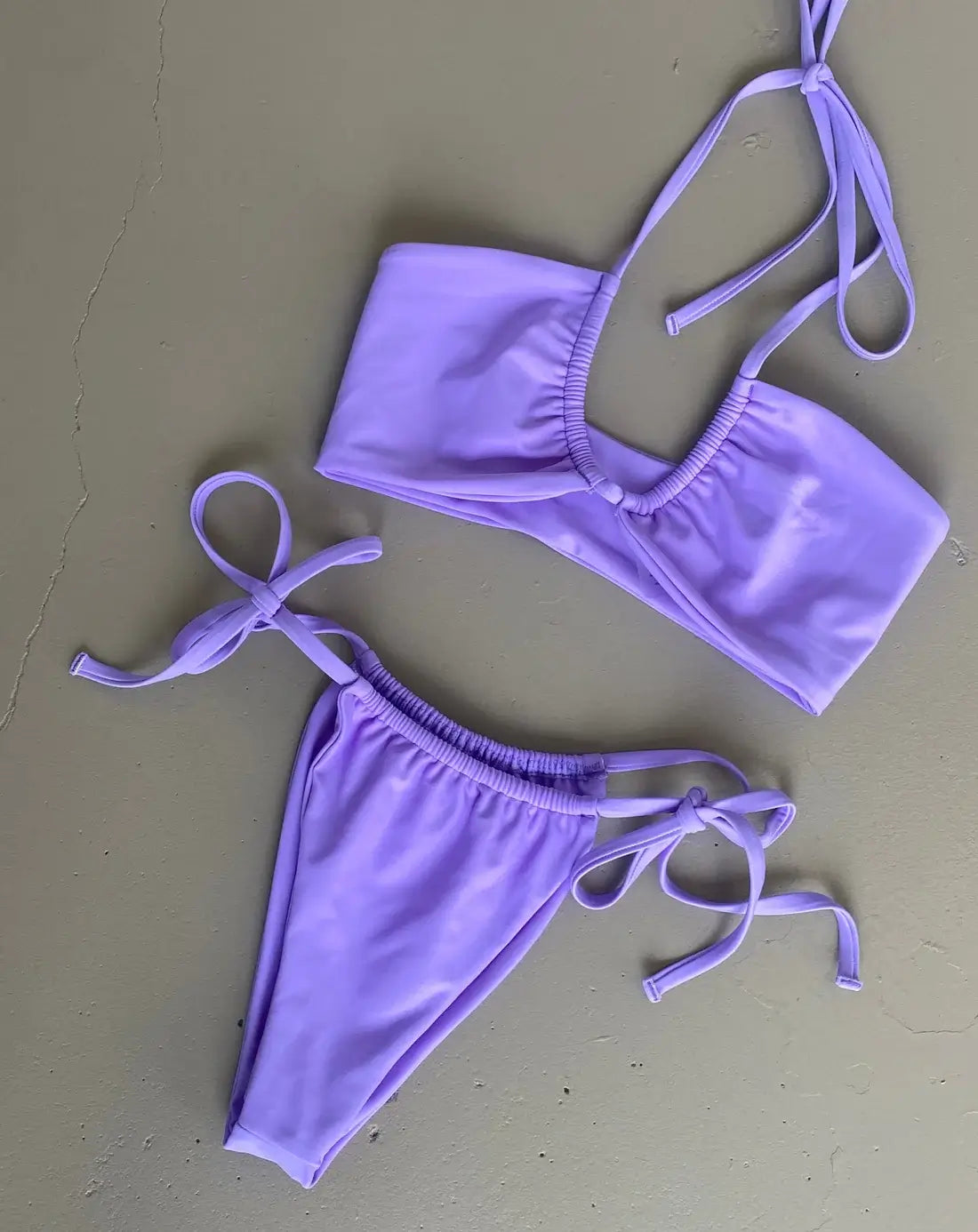 Kenya bikini bottom tanga - Purple
