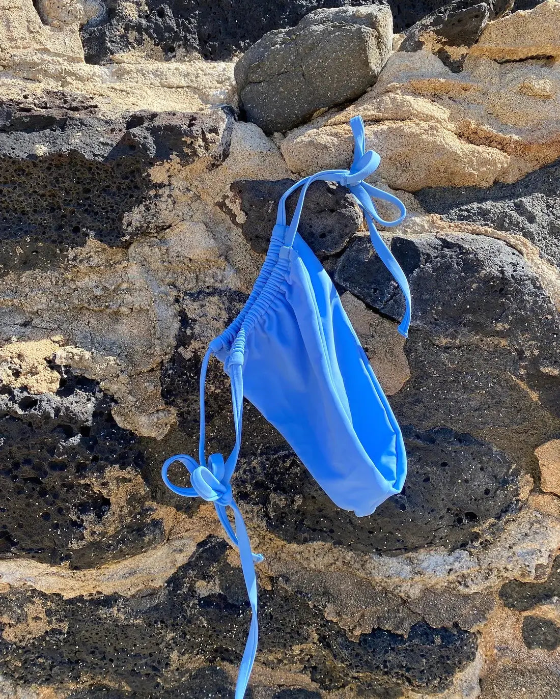 Kenya bikini bottom tanga - Blue